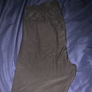Lularoe solid black leggings tc2